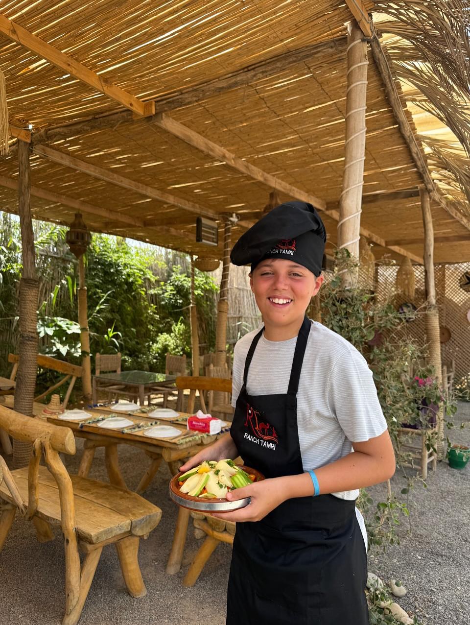 Moroccan tagine cooking demonstration